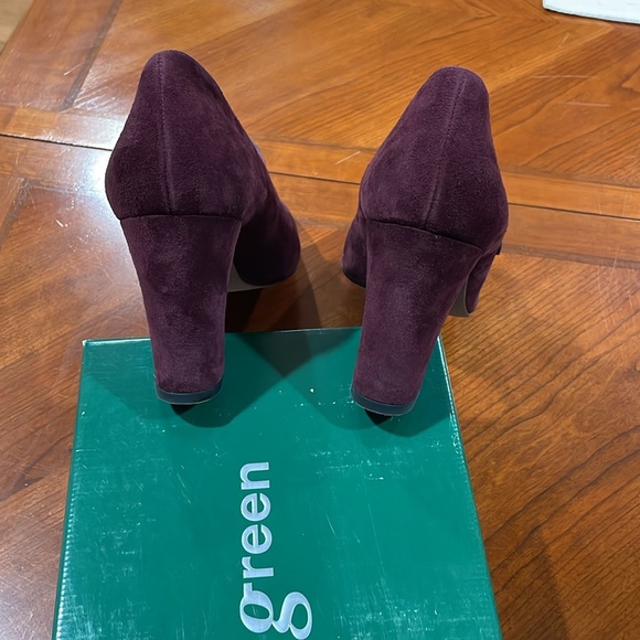 Paul Green Nadia MJ Bordo Suede size 10, as close to new as possible as uses - Picture 5 of 7
